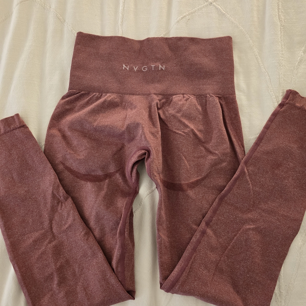 NVGTN Burgundy Leggings